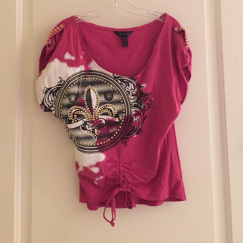 Dereon print top